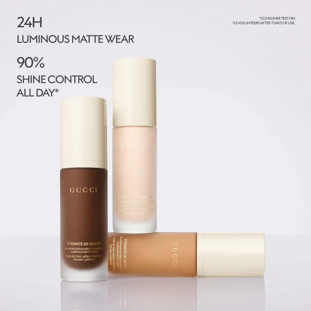 NEW~ GUCCI Eternité de Beauté Foundation - 210N Medium Fair